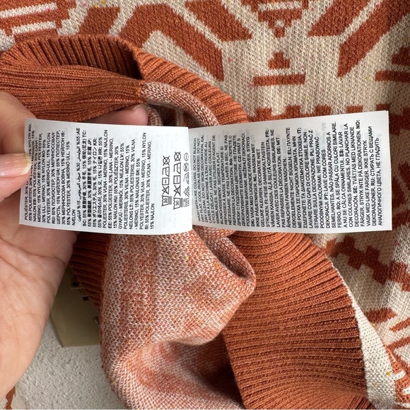 NWOT Smartwool Edgewood Heritage Crew Sweater size XS - Picture 8 of 10